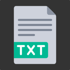 Text File logo